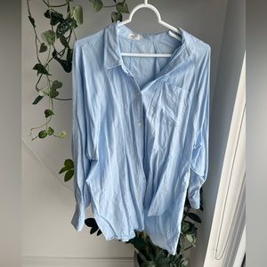 Wilfred Free Boyfriend Linen Shirt from Aritzia 🦋